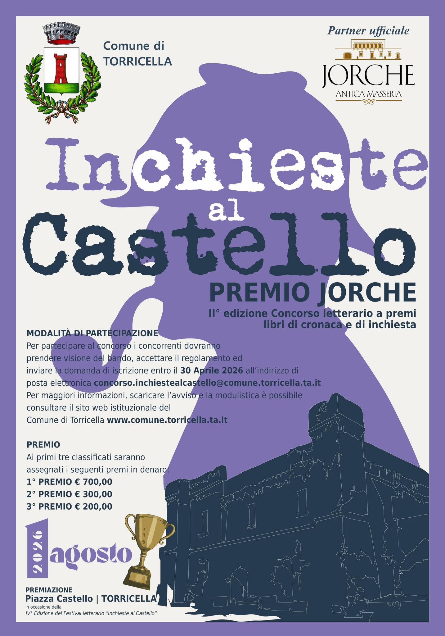 Inchieste al Castello – Premio Jorche