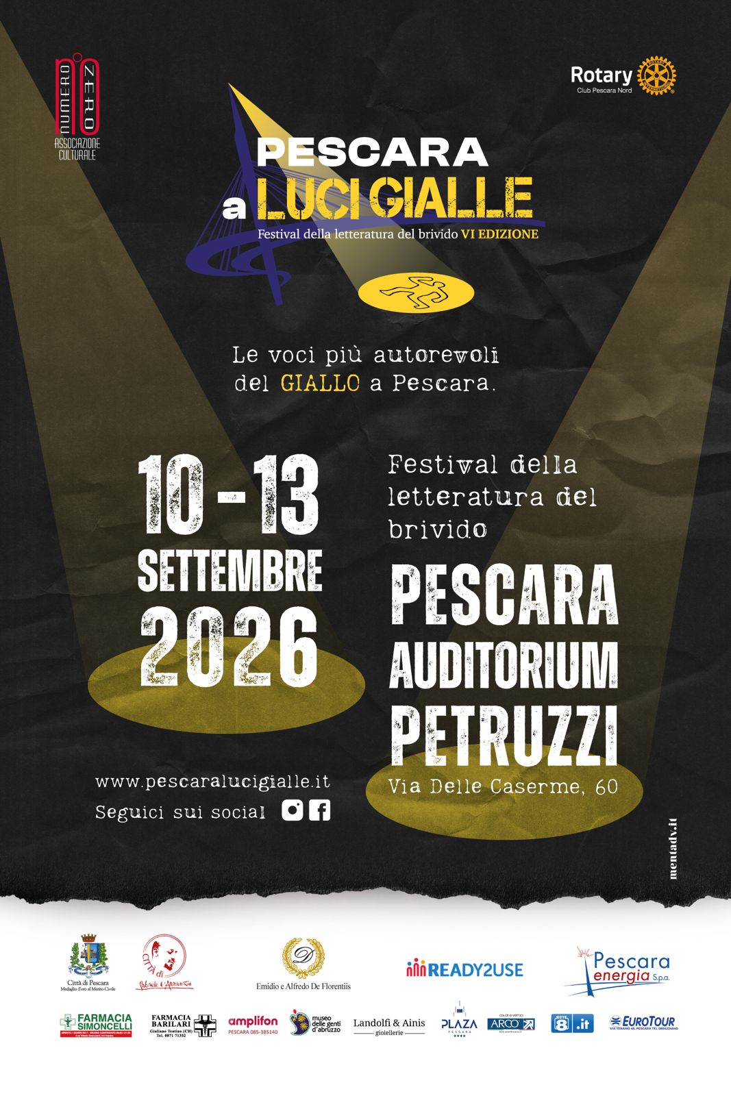 Pescara a luci gialle